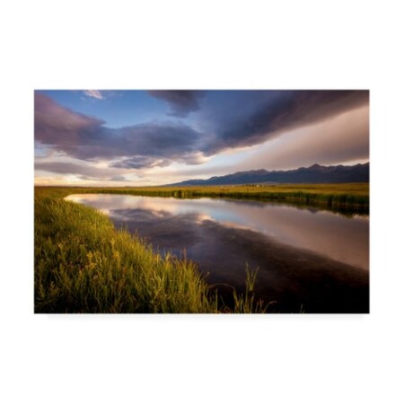 Trademark Fine Art Dan Ballard 'River Reflection' Canvas Art, 22x32 ALI45749-C2232GG